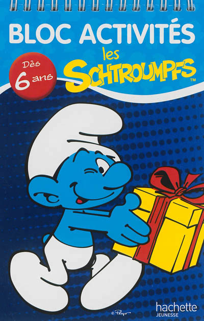Les schtroumpfs - bloc activites 6 ans