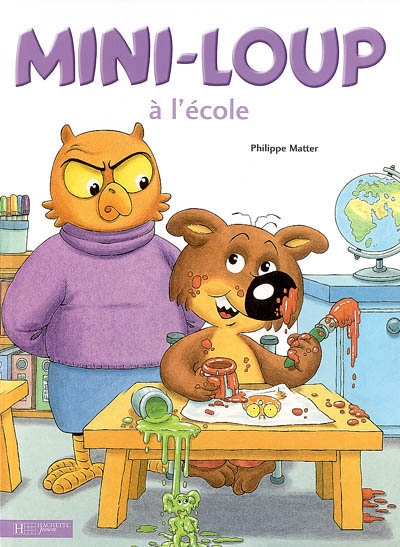 Mini-Loup à l'école