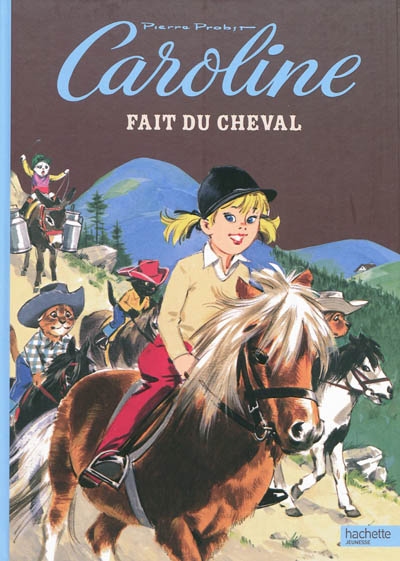 Caroline fait du cheval