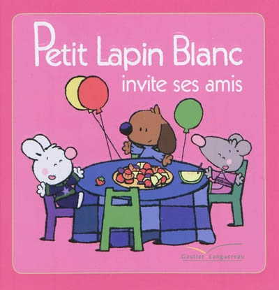 Petit lapin blanc invite ses amis