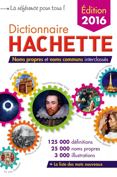 Dictionnaire hachette 2016 france