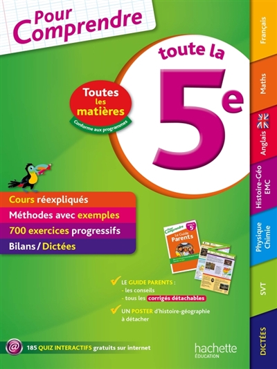 Pour comprendre toutes les matieres 5eme
