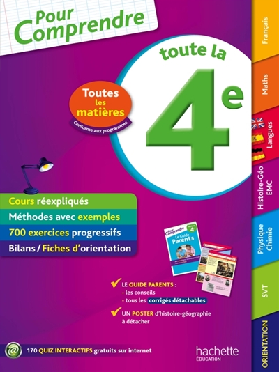 Pour comprendre toutes les matieres 4e