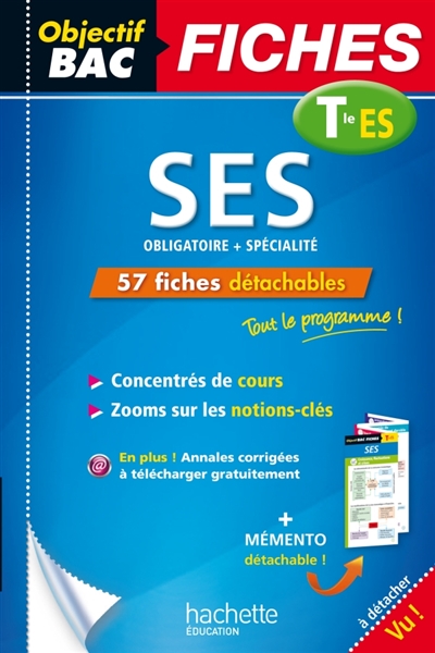 Objectif bac fiches detachables ses t es