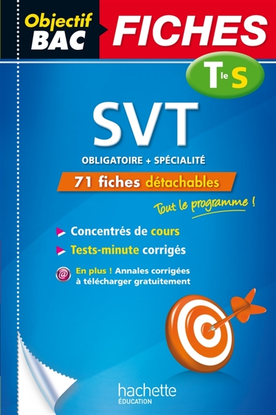 Objectif bac fiches detachables svt term s