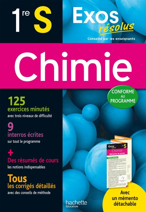 Exos resolus chimie 1re s