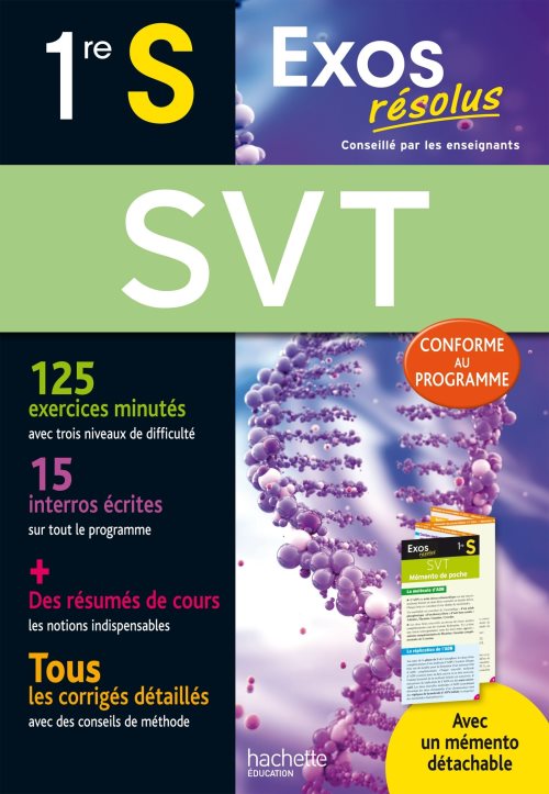 Exos resolus svt 1re s