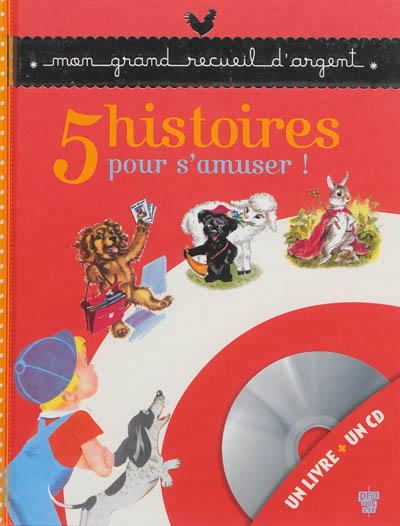 5 histoires pour s'amuser - livre cd
