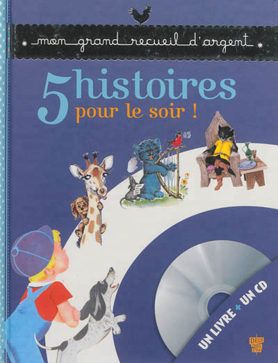 5 histoires pour le soir - livre cd