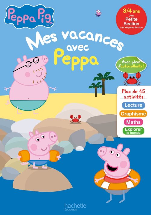 Mes vacances avec peppa pig ps a ms