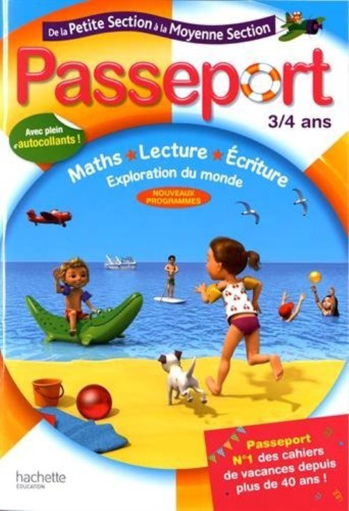 Passeport de la petite a la moyenne section 3/4 ans