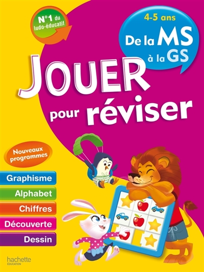 Jouer pour reviser - de la moyenne a la grande section 4-5 ans