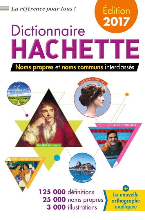 Dictionnaire hachette 2017 france