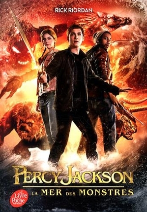 Percy jackson - tome 2 - la mer des monstres (edition avec affiche du film en couverture)
