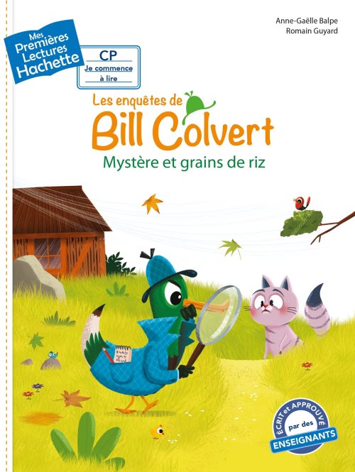 Premieres lectures cp1 les enquetes de bill colvert - mystere et grains de riz