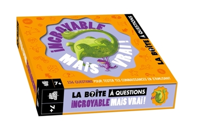 Incroyable mais vrai ! - boite avec cartes et livre