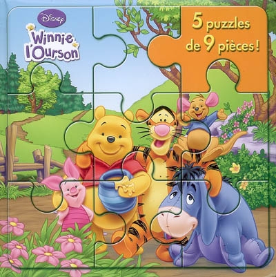 Winnie , mon petit livre-puzzle