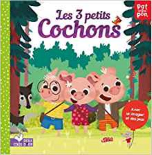Les 3 petits cochons - avec un imagier et des jeux