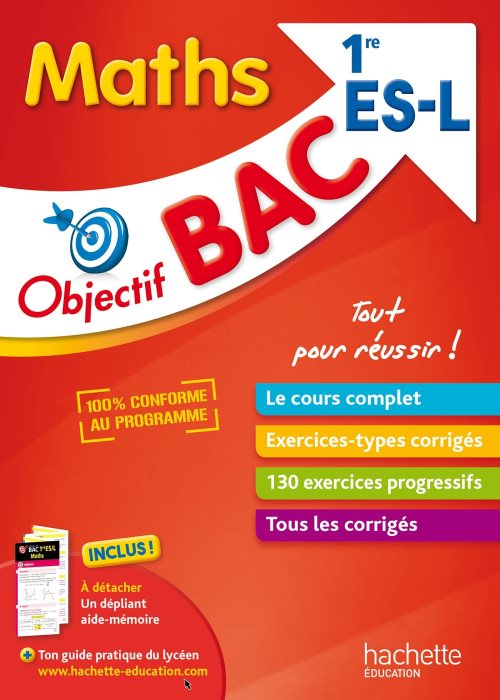 Objectif bac - maths 1eres es/l