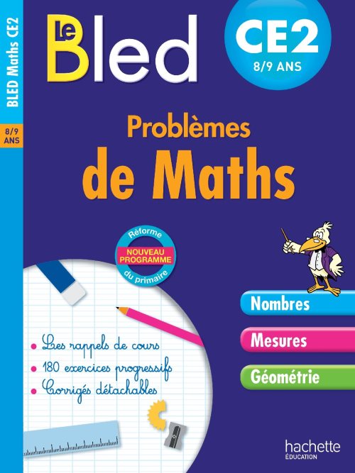 Cahier bled - problemes de maths ce2