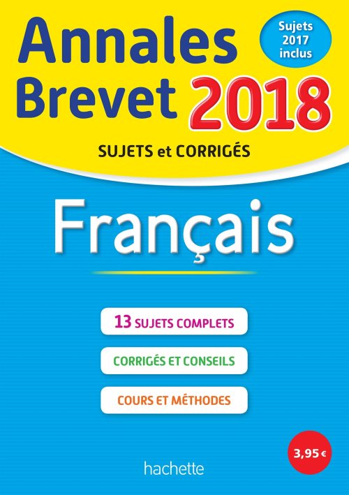 Annales brevet 2018 francais