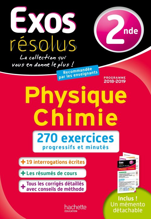 Exos resolus physique chimie 2nde