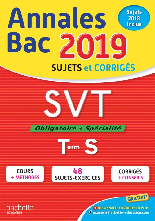 Annales bac svt tle s