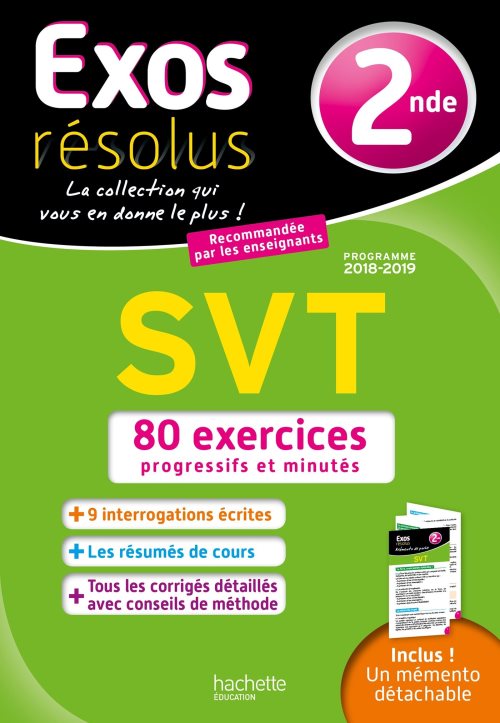 Exos resolus svt 2nde