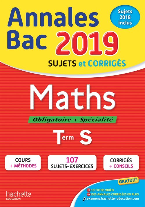 Annales bac 2019 maths terminale s