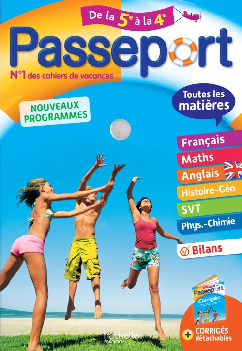 Passeport toutes les matieres - de la 5e a la 4e