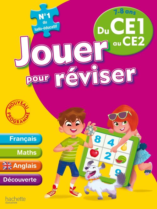 Jouer pour reviser - du ce1 au ce2 7-8 ans
