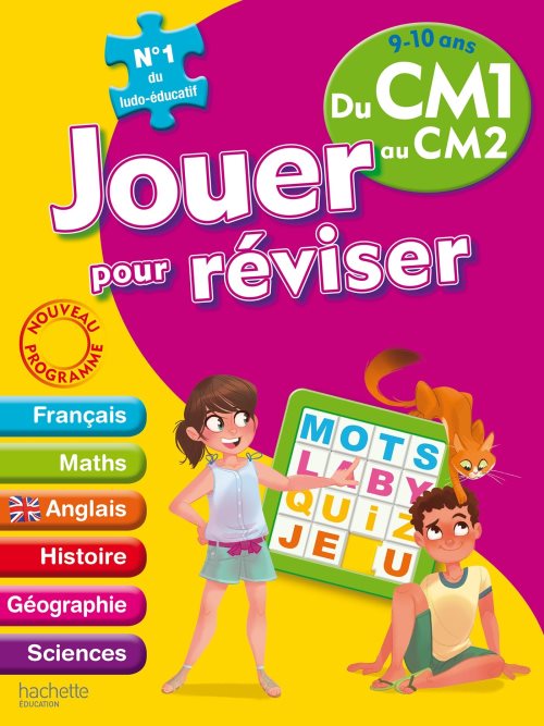 Jouer pour reviser - du cm1 au cm2 9-10 ans