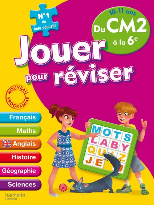 Jouer pour reviser - du cm2 a la 6e 10-11 ans