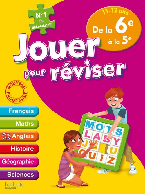 Jouer pour reviser - de la 6e a la 5e 11-12 ans