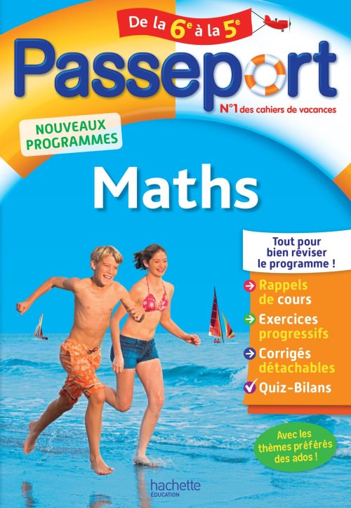Passeport - maths de la 6e a la 5e