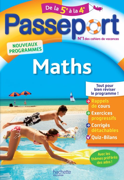 Passeport - maths de la 5e a la 4e