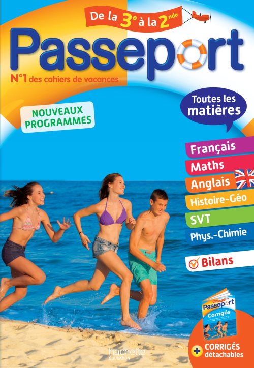 Passeport toutes les matieres - de la 3e a la 2de