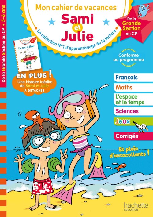 Cahier de vacances 2020 sami et julie je me prepare au cp Cahier de vacances 2020 sami et julie je me prepare au cp