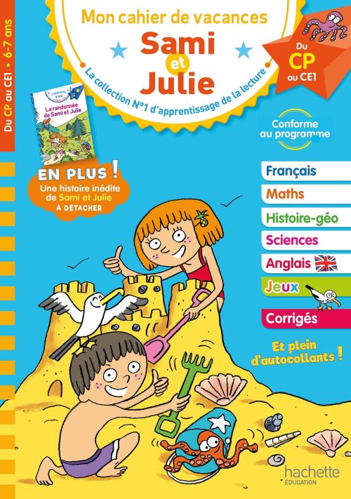 Cahier de vacances 2020 sami et julie du cp au ce1