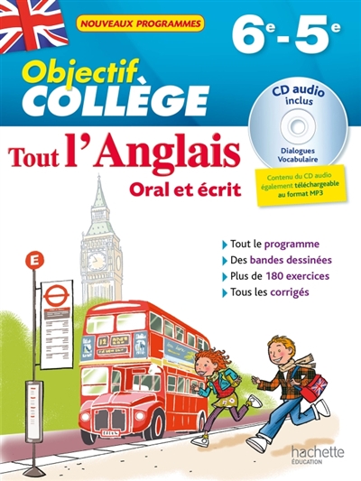 Objectif college - tout l'anglais 6e-5e