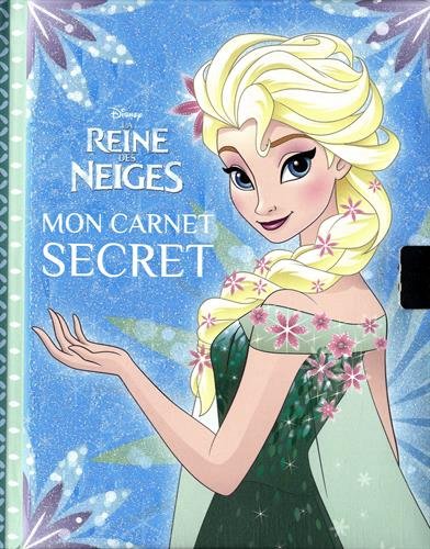 La reine des neiges, carnet secret 100% glitter