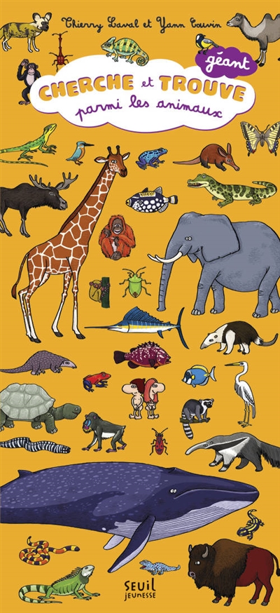 Cherche et trouve geant parmi les animaux