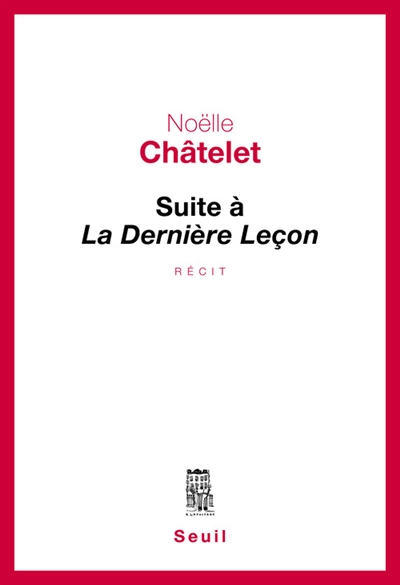 Suite a la derniere lecon