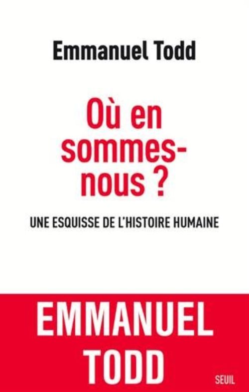 Ou en sommes-nous ?  une esquisse de l'histoire humaine
