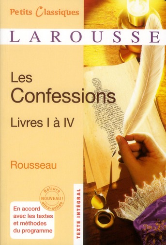 Les Confessions, livre I à IV