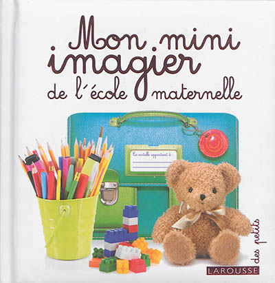 Mon mini imagier de l'ecole maternelle