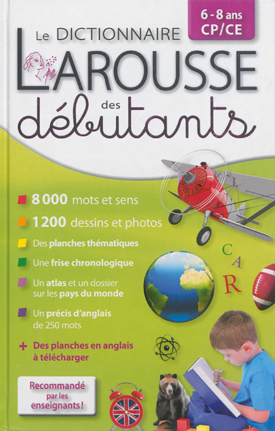 Larousse dictionnaire des debutants 6/8 ans cp/ce