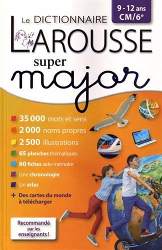 Larousse dictionnaire super major 9/12 ans