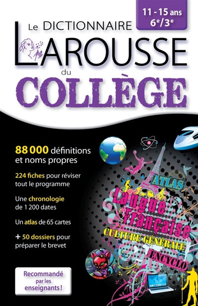 Larousse dictionnaire du college