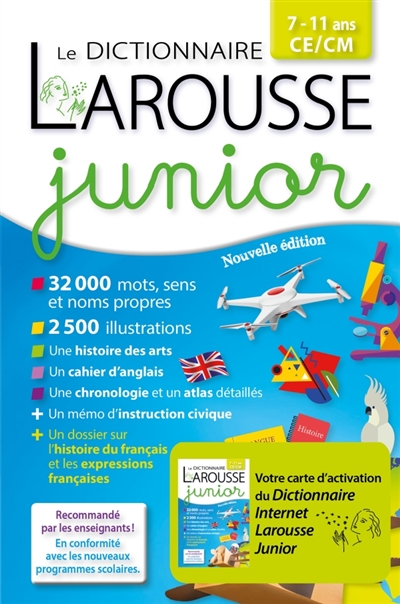 Dictionnaire junior 7/11 ans - plus